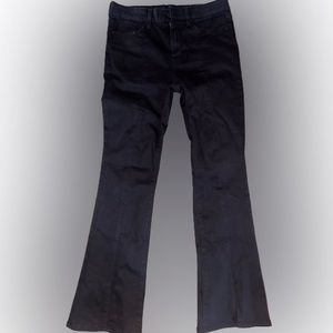 American Eagle Black Jeans Flare with Seam down legs new size 8 short